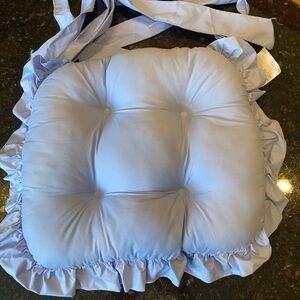 NWT Vintage CottageCore/Grandmillennial Ruffled Chair Cushion
